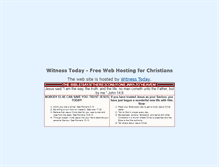 Tablet Screenshot of parker.witnesstoday.org