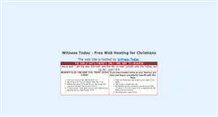 Desktop Screenshot of crbaa.witnesstoday.org